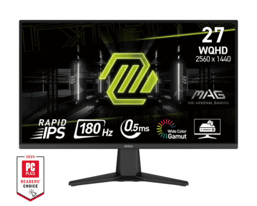 MSI Led Monitor MAG 275QF, 27″ 2K (2560×1440) WQHD 180Hz MSI Led Monitor MAG 275QF, 27″ 2K (2560×1440) WQHD 180Hz